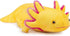 ZHONGXIN MADE Simulation Axolotl Plush Toy, 20 Soft Realistic Yellow Axolotl Fish, Unique Gift for Kids