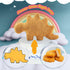 Dino Nugget Pillow Large - 23.8" Dinosaur Stuffed Animal Gifts, Chicken Nugget Plush Room Decor for Kids