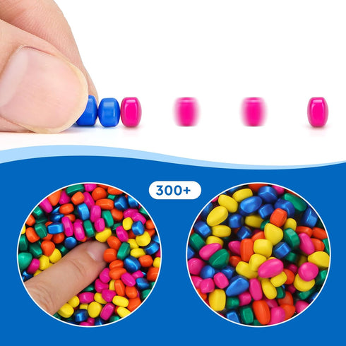 300+ Original Ferrite Putty Multicolr, Sensory Stones, Adult Fidget Stress Relief Desk & Office Item, Ferrite Stones