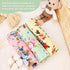 3 Pack DRESHOW BQUBO Newborn Floral Receiving Blankets Newborn Baby Swaddling Hats Sleepsack Toddler Warm Shower Gift