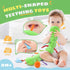 AWOTOY 6-12 0-3-6 Tummy Baby Toys Months Music Caterpillar,Stuffed Animals Infant Toys Months,Teething Sensory Toys