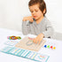 Wooden Geoboard with Rubber Bands, Educational Toy for Spatial Reasoning and Fine Motor Skills for Kids 3 Years+