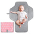 Portable Changing Pad Travel - Waterproof Compact Diaper Changing Mat - Lightweight & Foldable Changing Station