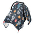 Mazeann Galaxy Space Astronaut Car Seat Cover Baby Breathable Soft Infant Carseat Covers