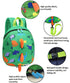 DB Dinosaur Mini Backpack with Leash for Toddlers, Children Kids Baby Harness Bookbag (Green)