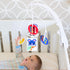 18 Inch, (Pack 2) J.L. Childress Crib Mobile Attachment Clamp Easy Attachment with Rubber Padding, Fits Traditional