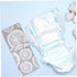 YARNOW Portable Changing Pad Gray Lemon Diaper Cushion Mat Travel Lightweight Diaper Mat for Cribs Playpens