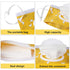 FEBSNOW 6 Pack Baby Wipes Dispenser - Portable Refillable Holder, Reusable Wipes Case for Baby Travel
