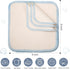 48 8 8 8 Inches Mixweer Pcs Flannel Cloth Baby Wipes Reusable Baby Diapers Wipes Washable Natural Unbleached Face Wipes