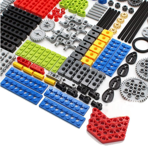 182PCS Gear and Axle Set for Technic Parts, Compatible with Major Brand Technic Parts, DIY Gears Assortment Pack