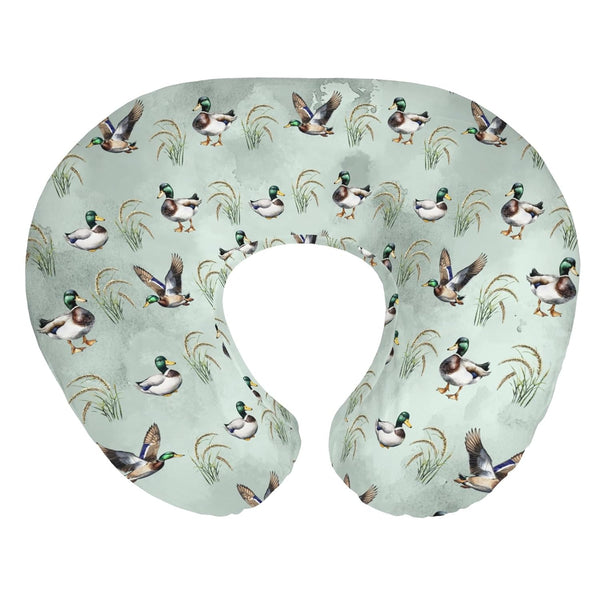 Vintage Mallard Ducks Baby Nursing Pillow Covers for Boy Girl Hunting Duck