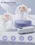 K3 Flange,1800mAh 3 9 15-24mm Breast Pump Hands Free Updated,Wearable Breastfeeding Pump with Soft Double-Seal Long