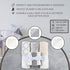 6 Set Hooded Baby Bath Towel and Washcloth Piece for Newborns Infants & Toddlers, Boys & Girls Baby Hooded Towels
