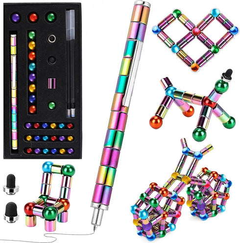 decorrays Easter Basket Stuffers for Teens Magnetic Fidget Pen, Decompression Magnetic Toy Pen,Funny