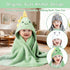 Generic 14 Set, 4 10 PCS Baby Towels PCS Soft Baby Hooded Towels & PCS Washcloths, Baby Bath Towels for Newborns