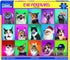 White Mountain Puzzles - Cat Portraits 500 Piece Jigsaw Puzzle