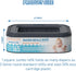 Fununcat 165 6 Pack Square Starter Refills Disposal Bags Refill Compatible with Diaper Genie Classic, Compact