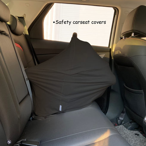 Dudeeghes Carseat Covers for Baby Breastfeeding Multi use Car Seat Canopy Cover, Infant Stroller Canopy Cover for Boy