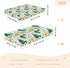 miaozhen 1 Pack 52x28 Cotton Baby Crib Sheets for Boys Girls Comfy Breathable Ghothic Mallard Tarot Style Offwhite