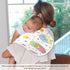 YETTASBIN Cartoon Popsicle Muslin Baby Burp Cloth, Super Soft Absorbent Cotton Burp Rag Baby Bibs Feeding Cloth
