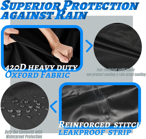 Only),420D (32"L 25" 42" Wagon Cover for Jeep Wagon Stroller (Cover Waterproof Covers for Jeep Wagon
