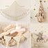 YJWZWE Hammock 47.2 Inch Stuffed Animals Toy Storage Wall Hanging Net Corner Hanging Organizer Bedroom Plush Toy Holder