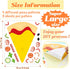 Make a Pizza Stickers, Pizza Crafts Pizza Party Supplies Decorations Pizza Party Favors for DIY Arts Birthday Games (36 Sheets) by Zonon