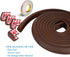 Furniture Edge 16.2ft & Corner Guards, Protective Foam Cushion, Baby Child Proofing Set for Table, Fireplace