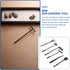 NUOBESTY 6pcs Mini Zen Garden Rake Tool Set, Desktop Sand Rock Push Drawing Pen Accessories for Zen Garden