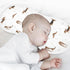 Basset Hound Dog Pattern Muslin Burp Cloths for Baby, 1 Pack, Soft 100% Cotton Baby Washcloths Bibs