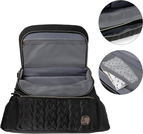 MOMIGO Backpack Pack Baby Diaper Bag - Large Size Multifunction Travel Back for Mom, Fashion Classic Maternity Baby