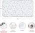 4 Pack, Set, Crib Sheets for Boys or Girls Fitted Crib Sheet for Standard Size Crib and Toddler Mattresses, Soft