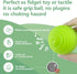 Baby Sensory Toy - Infant Squeeze Ball Texture Multi Massage Soft Balls Set, 6 Pieces