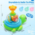 6-12 1 Tummy 7 8 9 10 11 Baby Crawling Toys Months, Musical Light-up Toys for Year Old, Press to Spin Turtle for Cause