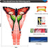 Golden Butterfly Design Kites - Colorful Outdoor Work Kite with Long Tails - Children's Outdoor Toys