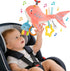 littlove Pull Musical Toys for Car Seat 6-12 Months, Travel Sensory Toy 3-6