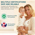 MAGEPAPA Wearable Manual Breast Pump, Lightweight & Portable Design, Food-Grade BPA-Free, Perfect for On-the-Go Nursing