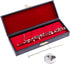 Dselvgvu (6.12") Miniature Bassoon with Stand and Case Mini Musical Instrument Bassoon Replica Collectible Figurines