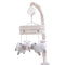 NoJo Together is Better White and Taupe Lambs Musical Mobile