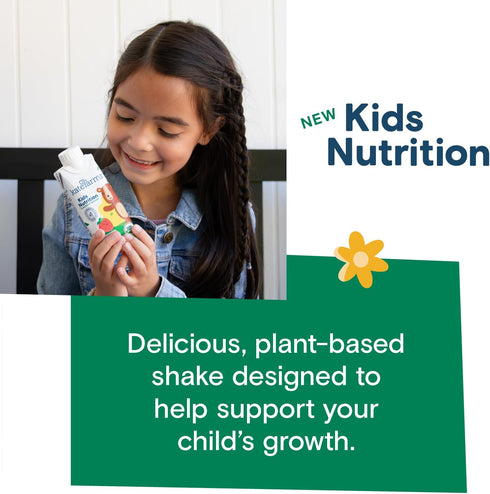 8g 27 8.45 oz (12 Pack) KATE FARMS Organic Kids Nutrition Chocolate Shake, Protein, Vitamins and Minerals, Meal