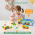 YySiRui 9 3-5 3-5 Pieces Montessori Wooden Puzzles for Toddlers - Jigsaw Puzzles in Gift Box, Educational Learning Toys