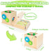 Montessori Toys 8-in-1 Wooden Play Kit for 1+ Year Old, Learning Activity Cube, Sorting & Stacking Toy, Gift for Boys