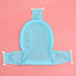 Comfortable Adjustable Bath Seat - Blue with Random Button Colors