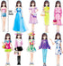 Magnetic Dress Up Paper Doll, Magnet Princess Dress Up Dolls for Girls Ages 4-7, Travel Activities Set