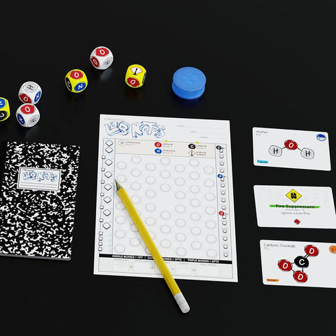 Lab Notes Strategy Board Game by Greater Than Games - Science Roll and Write for 2-5 Players, Ages 14+