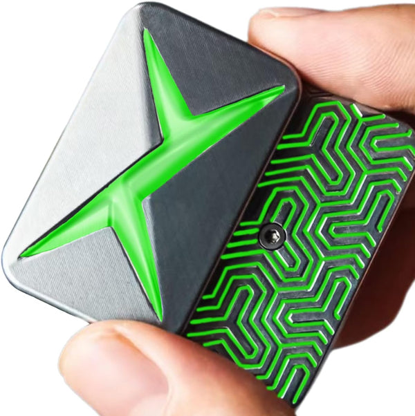 Infinite Lightning Fidget Slider Luminous Metal Magnetic Fidget Toys Adults for Stress