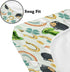KuphiL10C Girls-16x32 St Patricks Day Leaves Rainbow Irish Hats Pattern Baby Changing Pad Cover,Unisex Nursery Diaper