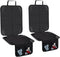 Husfunov Car Seat Protector,2Pack Car Seat Cushion,with Thickest Padding and Non-Slip Backing,Waterproof 600D