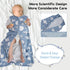 3 Pack 18-24 100% 0.5 2-Way Summer Baby Sleep Sack Months Cotton TOG Baby Sleeping Bag Zipper Toddler Wearable Blankets