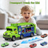 3, 4, 5, 6 3 1 2 6 BainGesk Truck Car Toys for Years Old Boys Girls, in Carrier Truck with Foldable Race Tracks